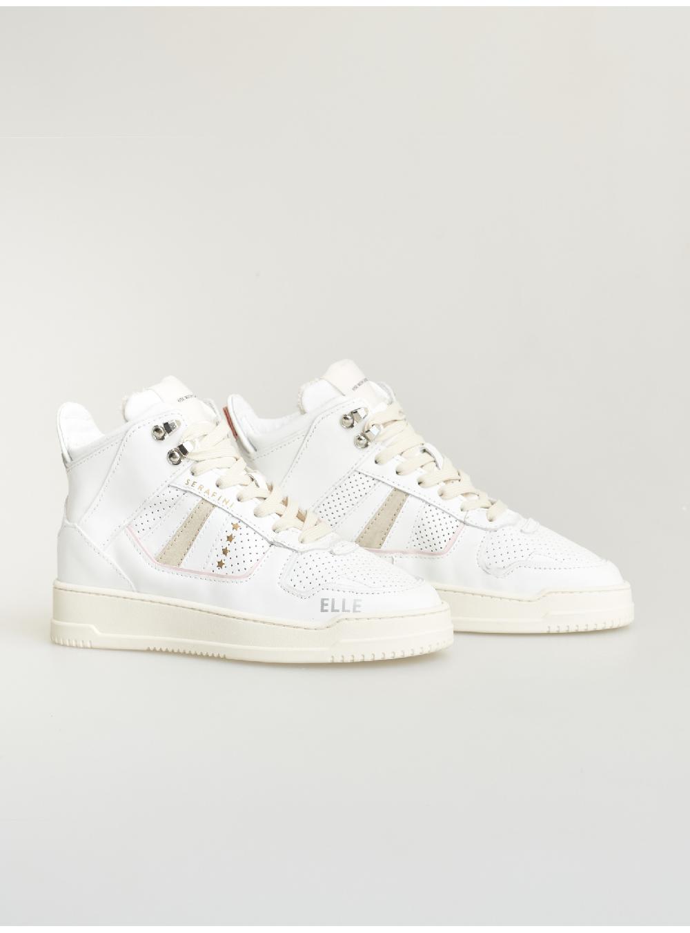Serafini sneakers donna in pelle pelle laminata scamosciato nylon Serafini Shop Sottocosto