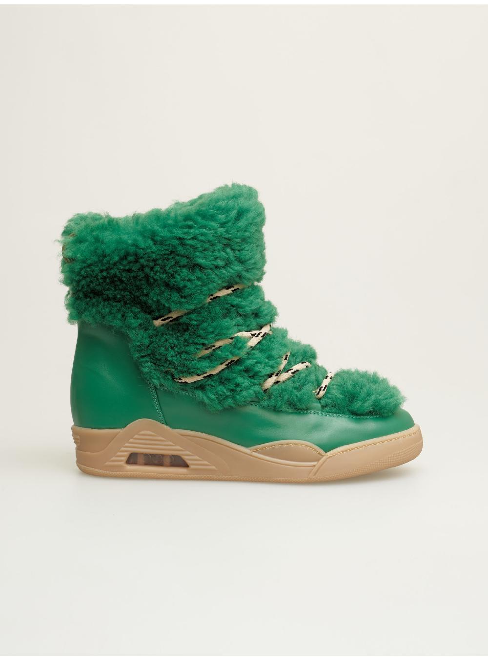 Serafini boots donna in shearling scamosciato Serafini Shop Novità