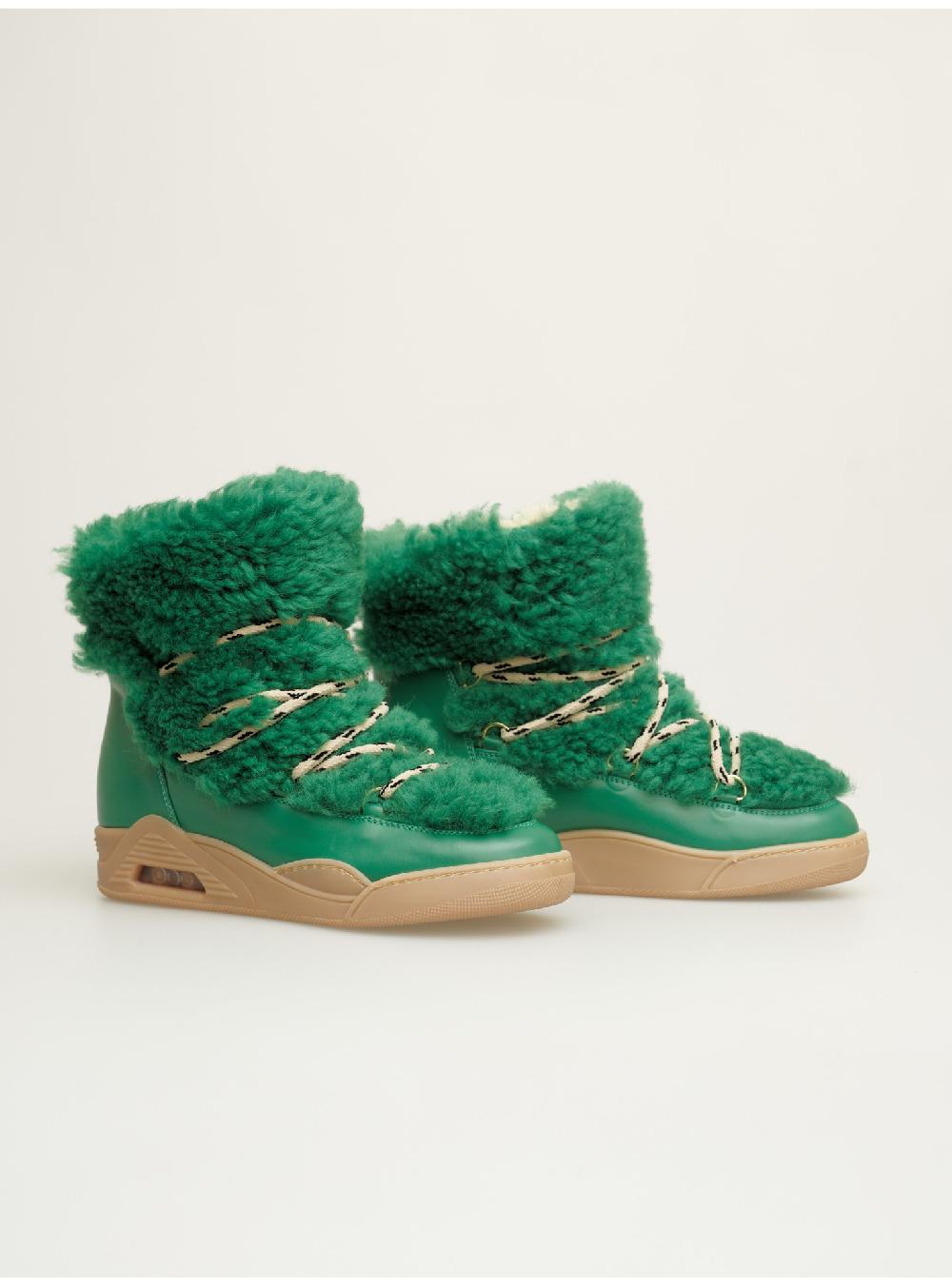 Serafini boots donna in shearling scamosciato Serafini Shop Novità