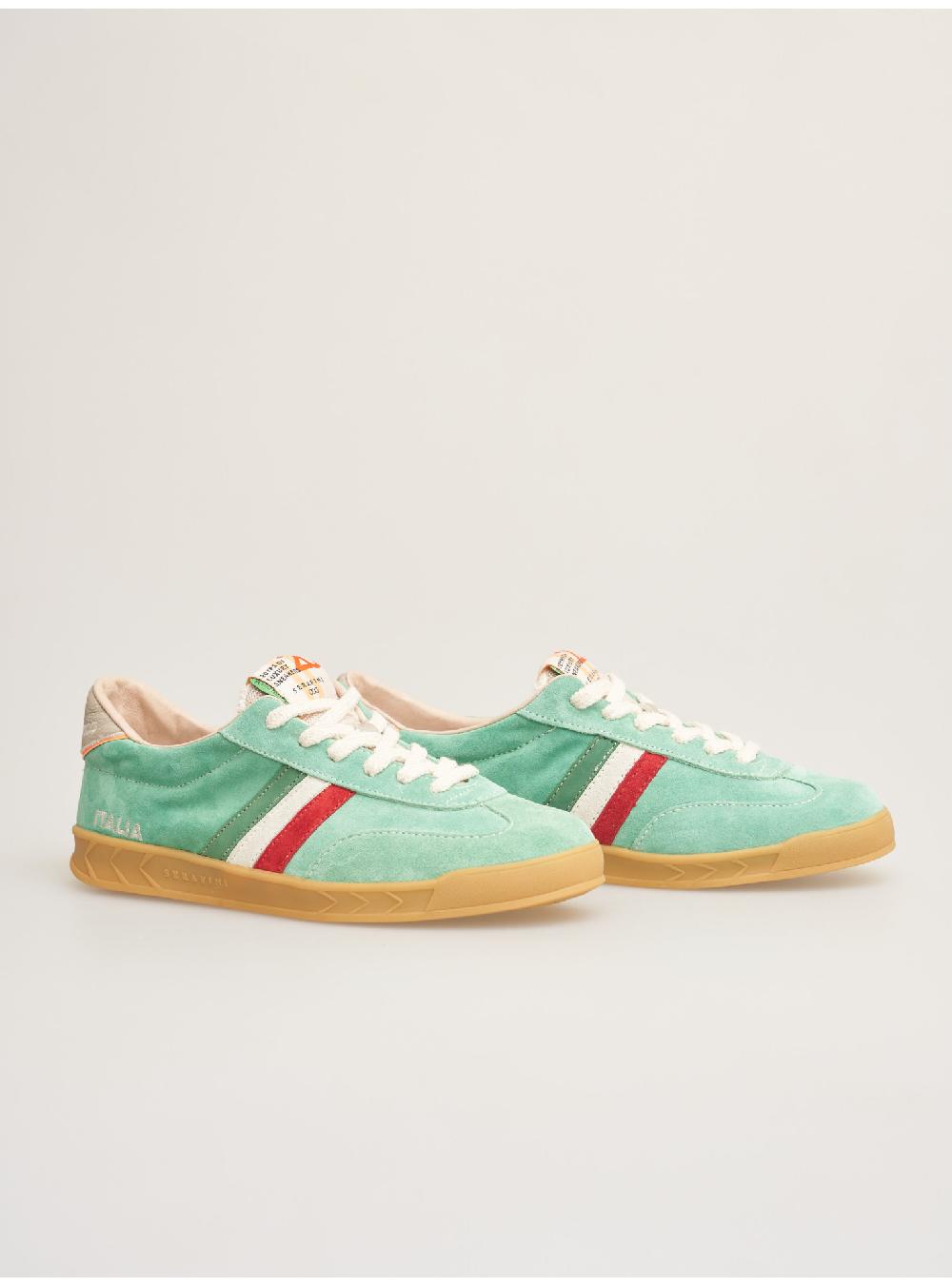 Serafini FLAT GOLD - GREEN ECRU TRICOLOR Serafini Shop In Saldo