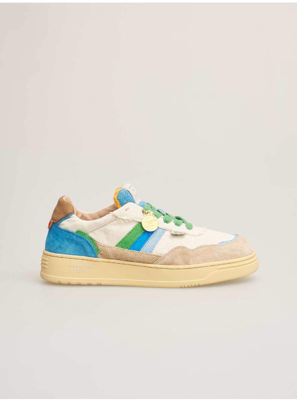 Serafini FIRENZE - MILK-CANVAS BLUE Serafini Shop Moda