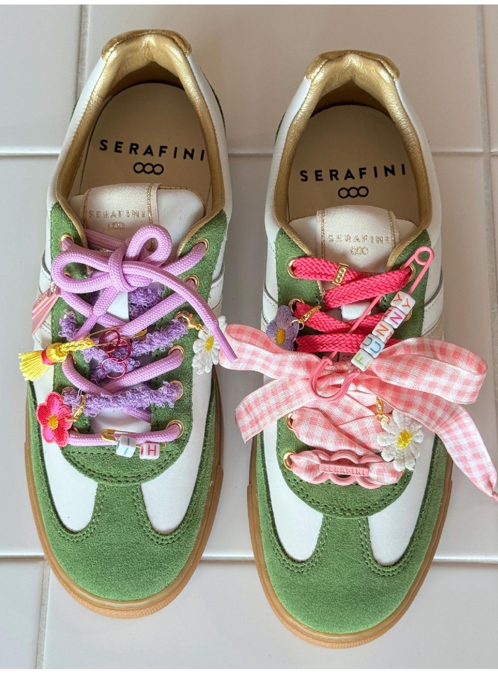 Serafini COURT - WHITE GREEN GOLD Serafini Shop Fino Al -60%