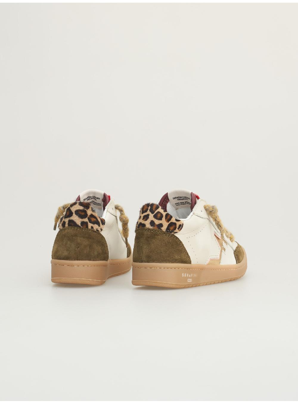 Serafini SAN DIEGO LOW - MILK OLIVE LEOPARD Serafini Shop Comprane uno, ottenene uno gratis