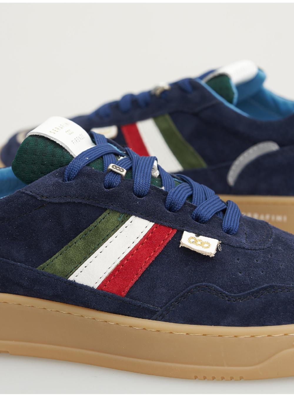 Serafini FIRENZE - NAVY TRICOLOR Serafini Shop In Vendita
