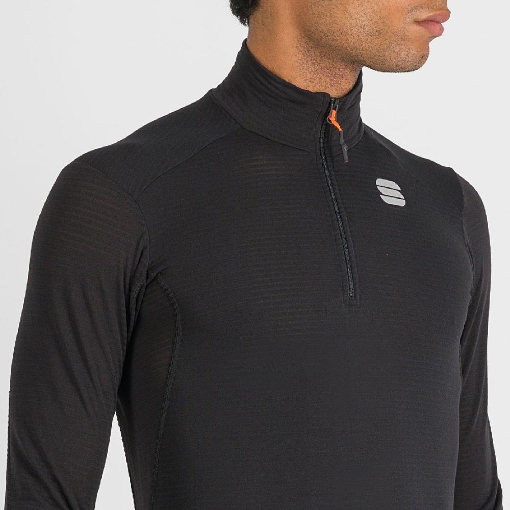 Sportful THERMODYNAMIC MID ZIPPED TEE LONG SLEEVE Promozione