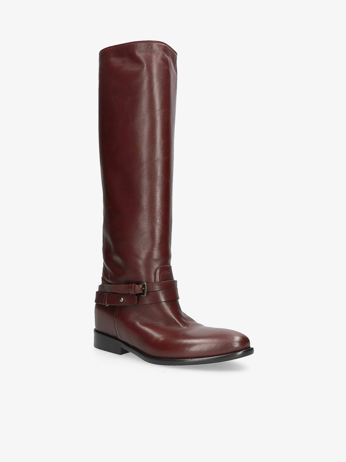 Strategia REINS STIVALE TEXANO IN PELLE BORDEAUX Hotsell