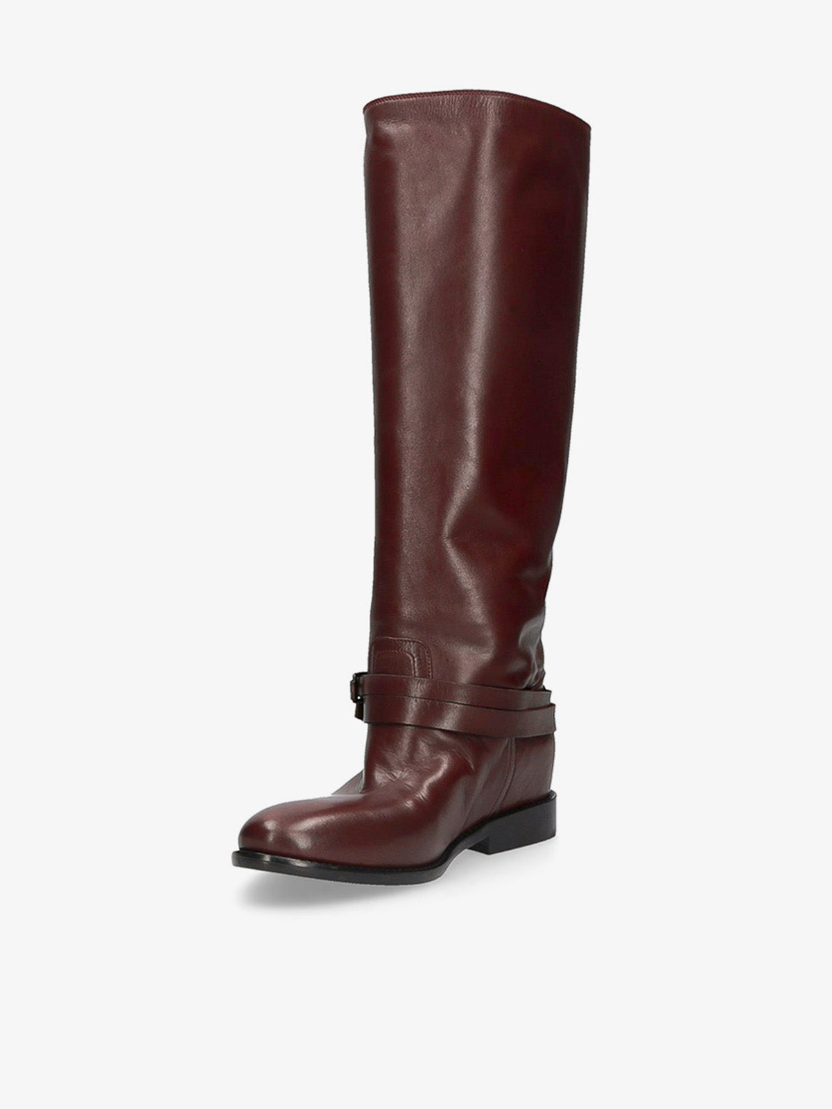 Strategia REINS STIVALE TEXANO IN PELLE BORDEAUX Hotsell