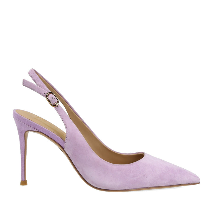 Uma Parker Chanel in Camoscio Glicine Shopping Online