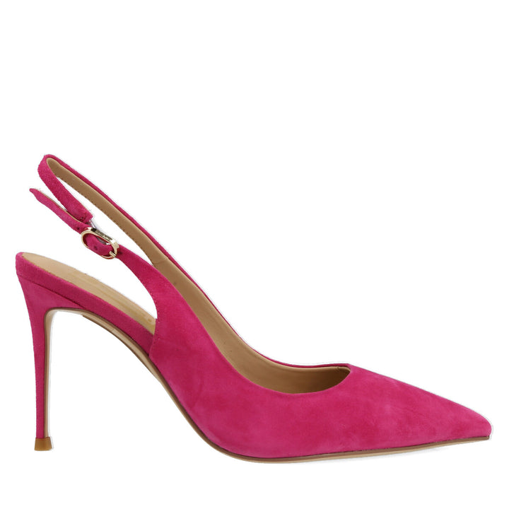 Uma Parker Chanel in Camoscio Fuxia Affare Del Giorno