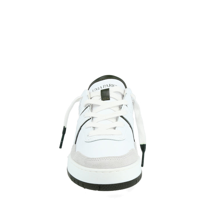 Uma Parker Skate022 Bianco-Verde Offerta speciale