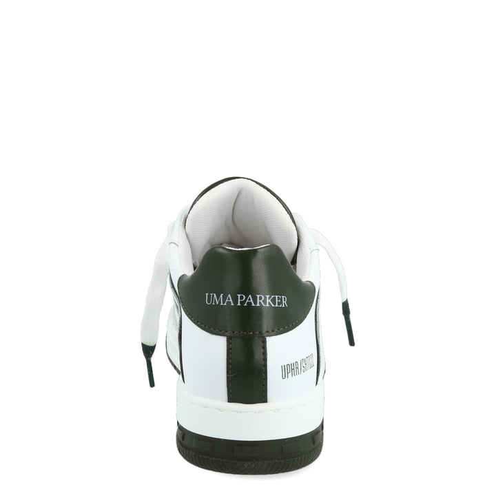 Uma Parker Skate022 Bianco-Verde Offerta speciale