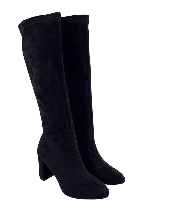 Uma Parker UP110222SBLK Eco Suede Stivali UMA PARKER In vendita