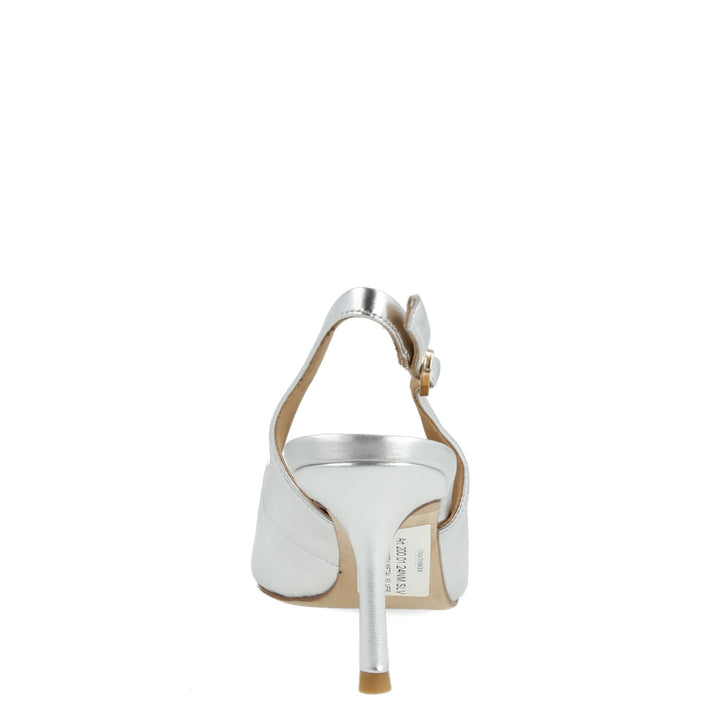 Uma Parker Chanel in Nappa Metal Argento Promozione Limitata