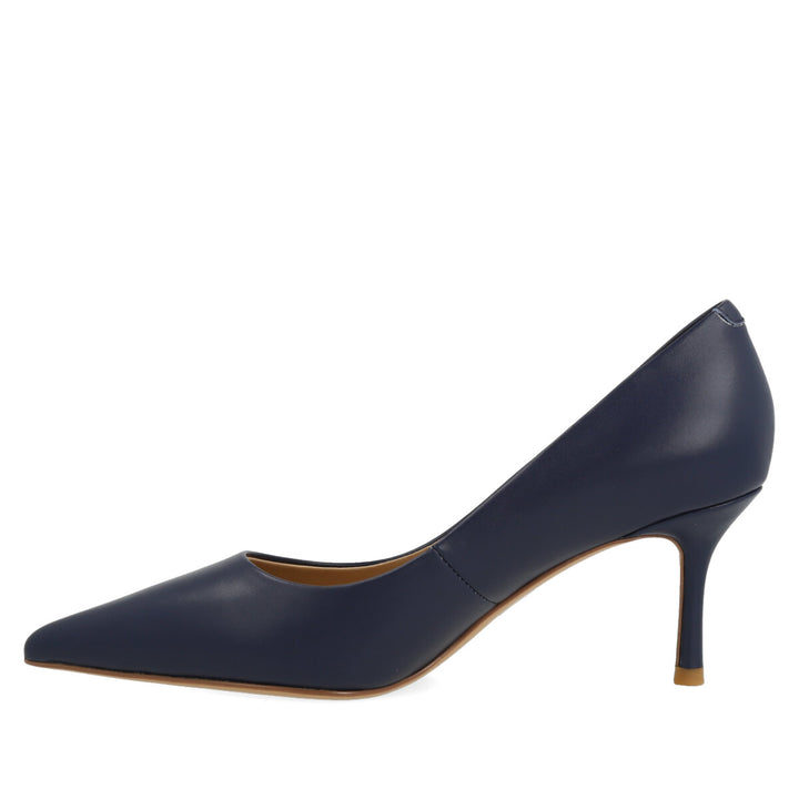 Uma Parker Decolleté in Nappa Blu Novità