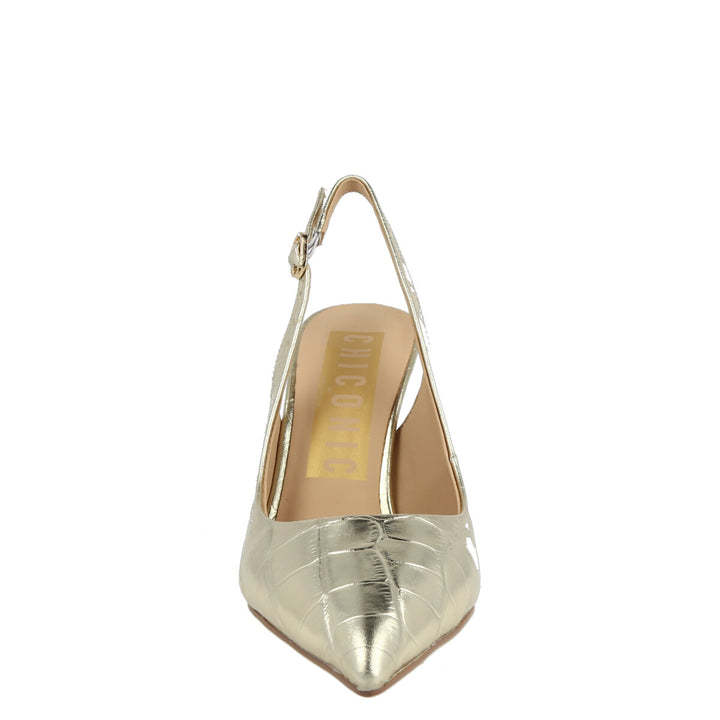 Uma Parker Chanel in Cocco Platino Presa