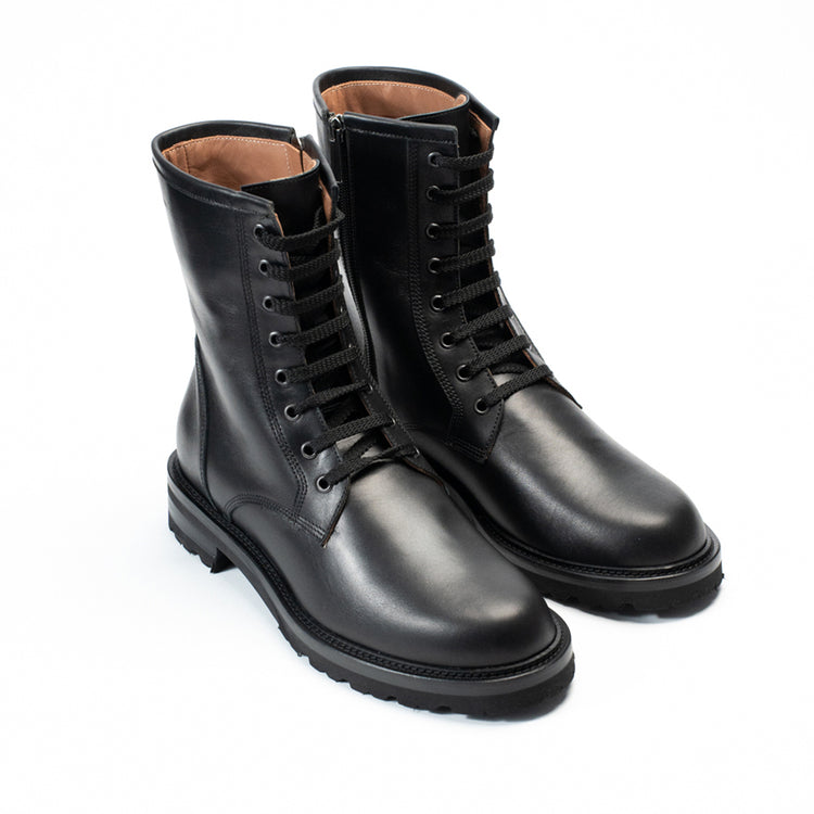 Via Mercanti Lorenzo Calf Black - Stivaletti da uomo. – VIAMERCANTI Vendita Calda