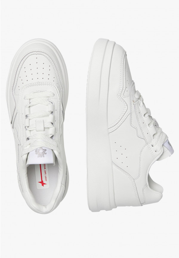 W6yz Sneakers in pelle Bianco ghiaccio -XENIA W ACQUISTA ORA