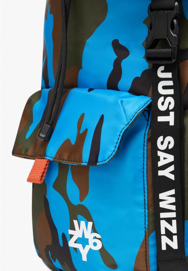 W6yz Zaino con stampa camouflage Azzurro -BOOST Offerte