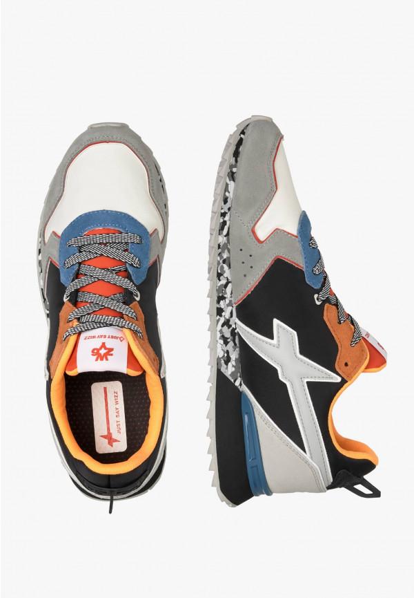 W6yz Sneakers in tessuto tecnico e suede Nero -JET-M 2025