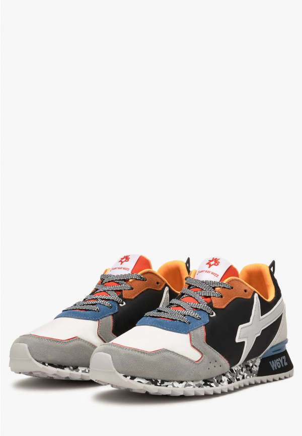 W6yz Sneakers in tessuto tecnico e suede Nero -JET-M 2025