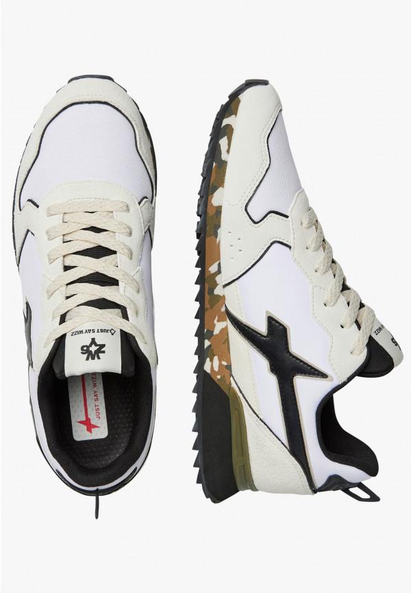 W6yz Sneakers in tessuto tecnico e suede Beige-Nero -JET-M Qualità