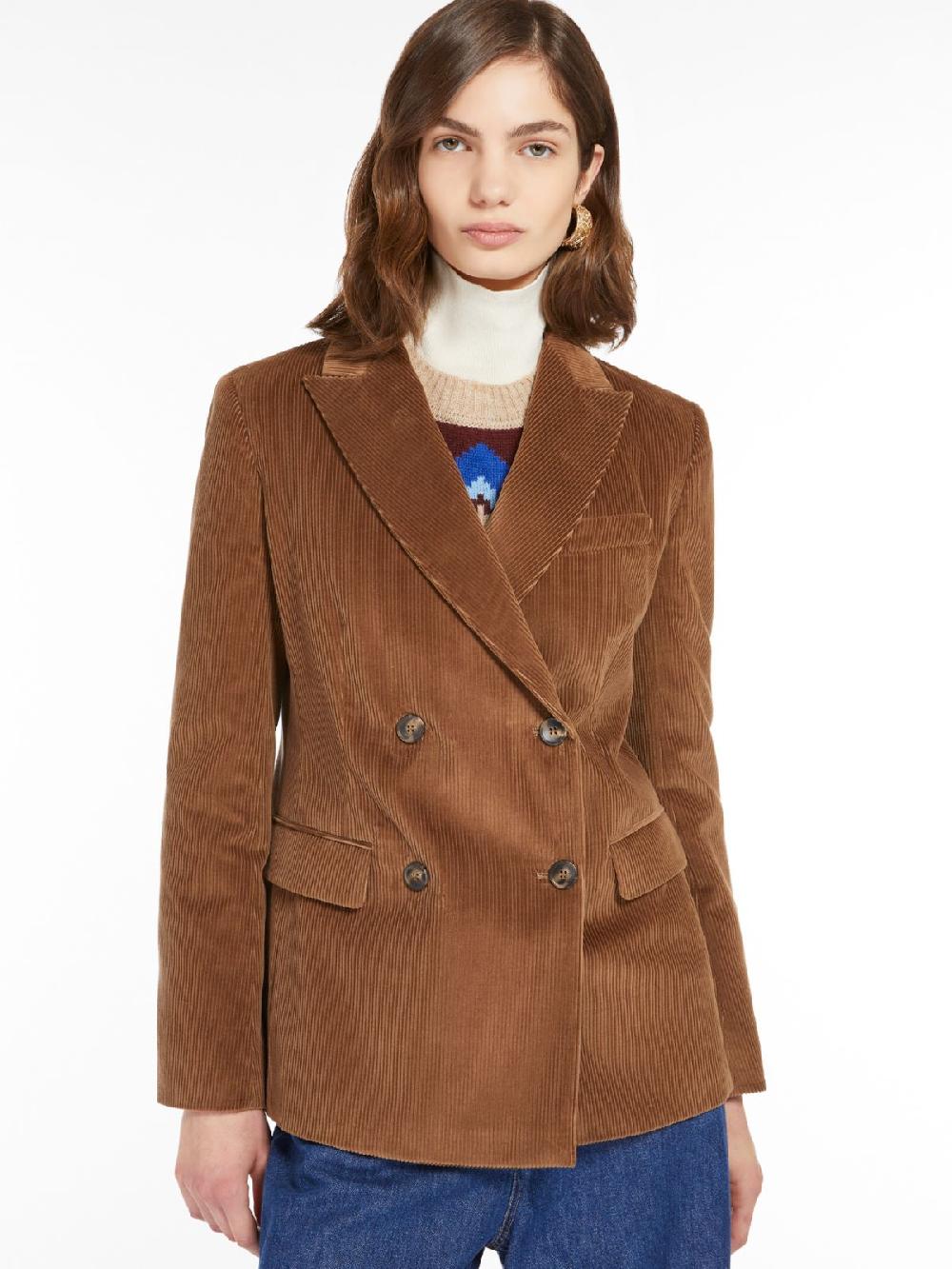 ﻿Weekend Blazer doppiopetto in velluto Affare Del Giorno