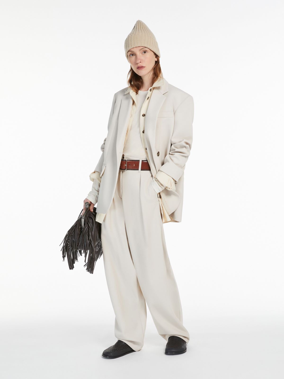 Weekend Blazer oversize in mista lana Sottocosto