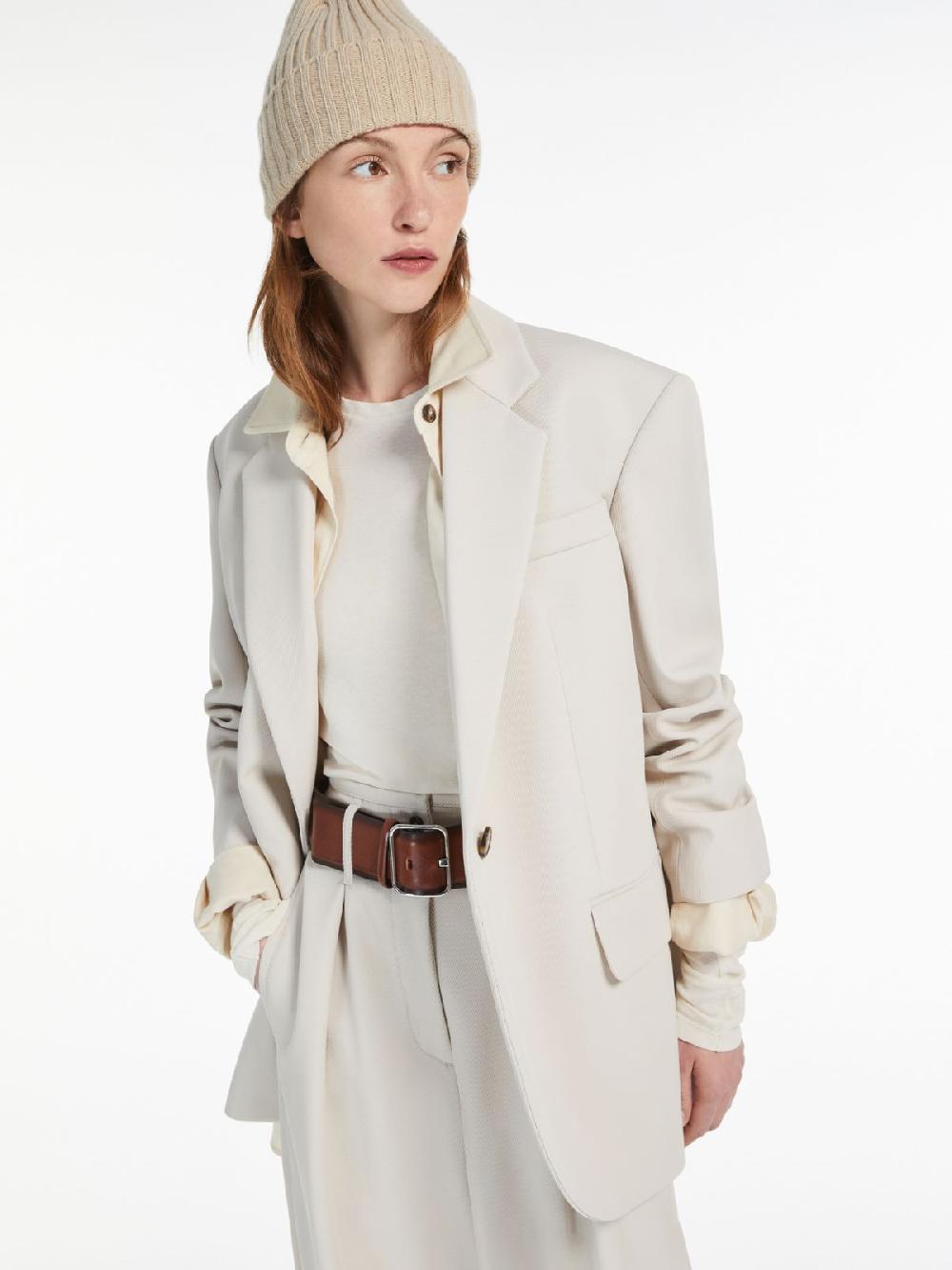 Weekend Blazer oversize in mista lana Sottocosto