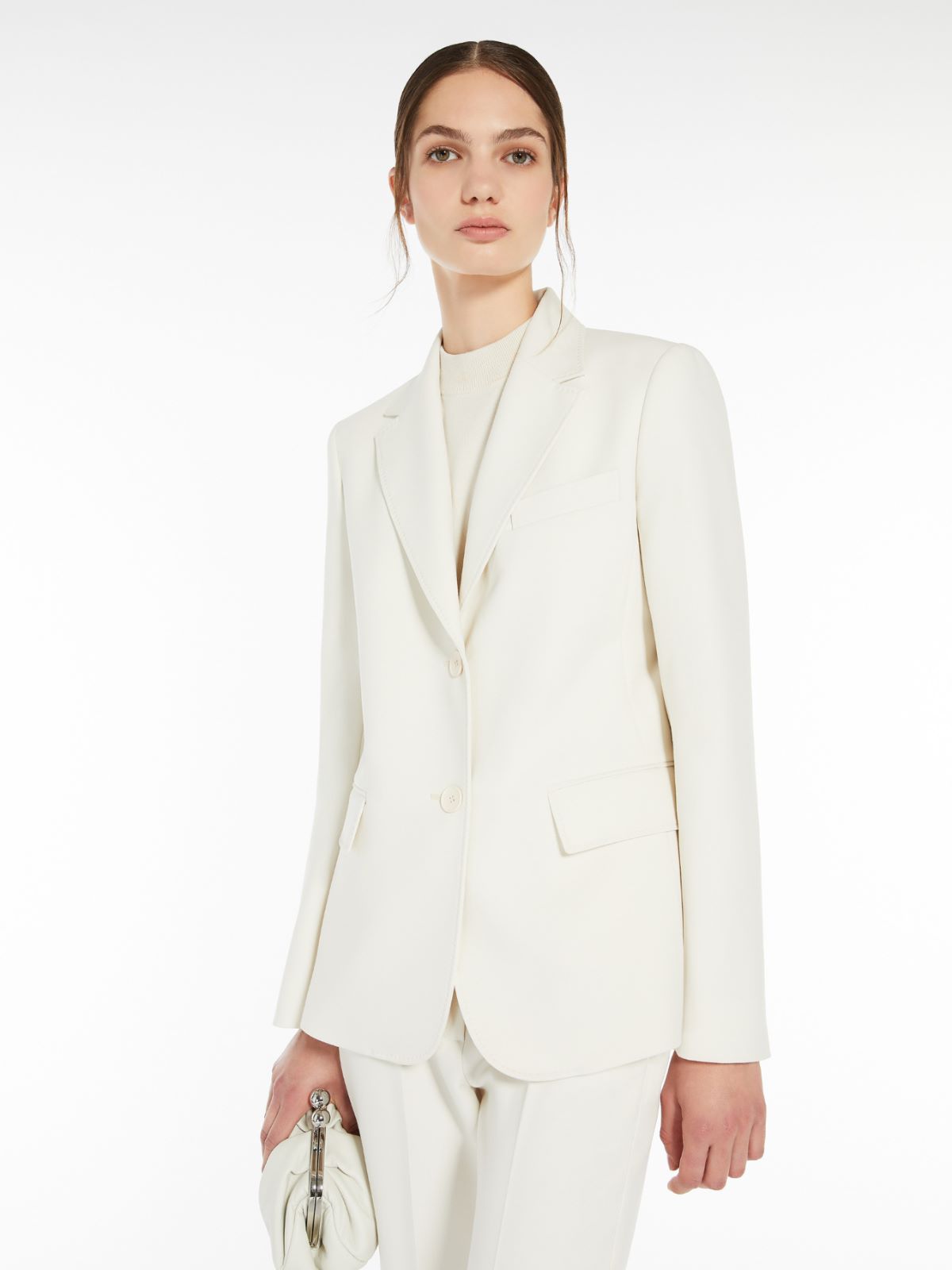 Weekend Blazer monopetto in tela di mista lana Convenienza