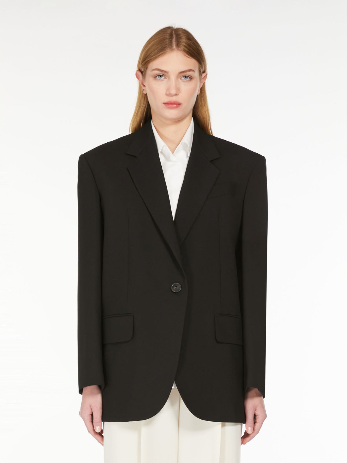 Weekend Blazer over in tela di lana Novità