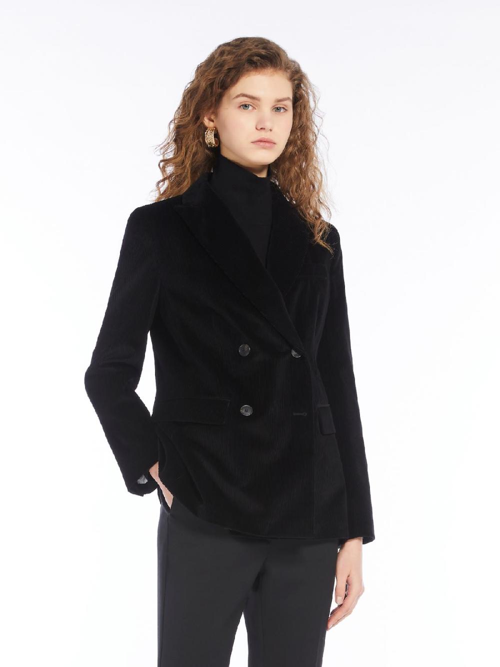 Weekend Blazer doppiopetto in velluto Presa