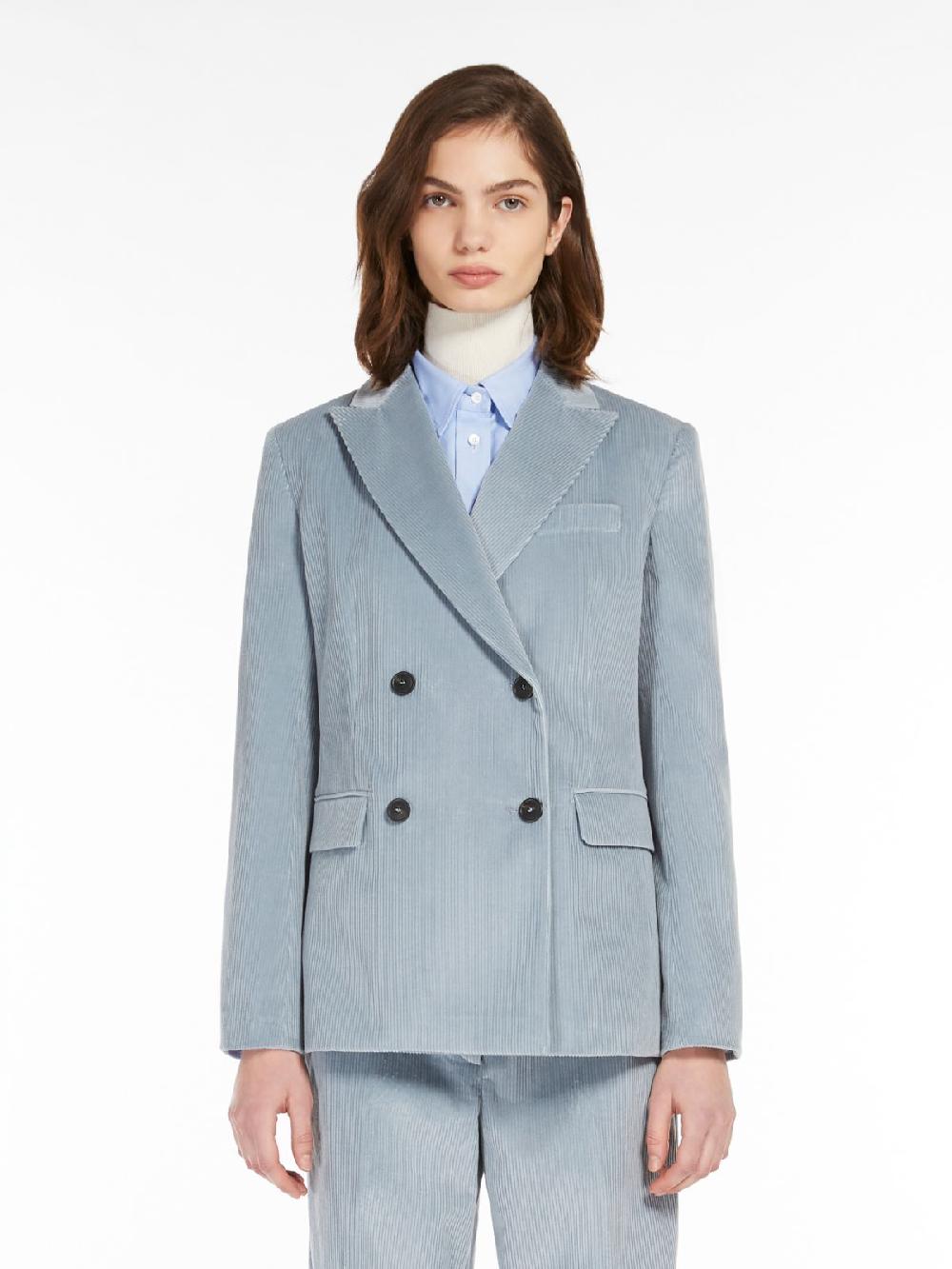 Weekend Blazer doppiopetto in velluto Offerta