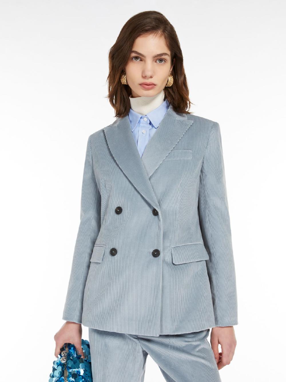 Weekend Blazer doppiopetto in velluto Offerta