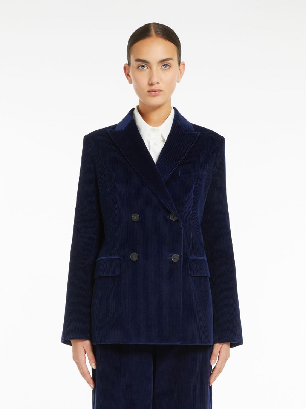 Weekend Blazer doppiopetto in velluto Economico