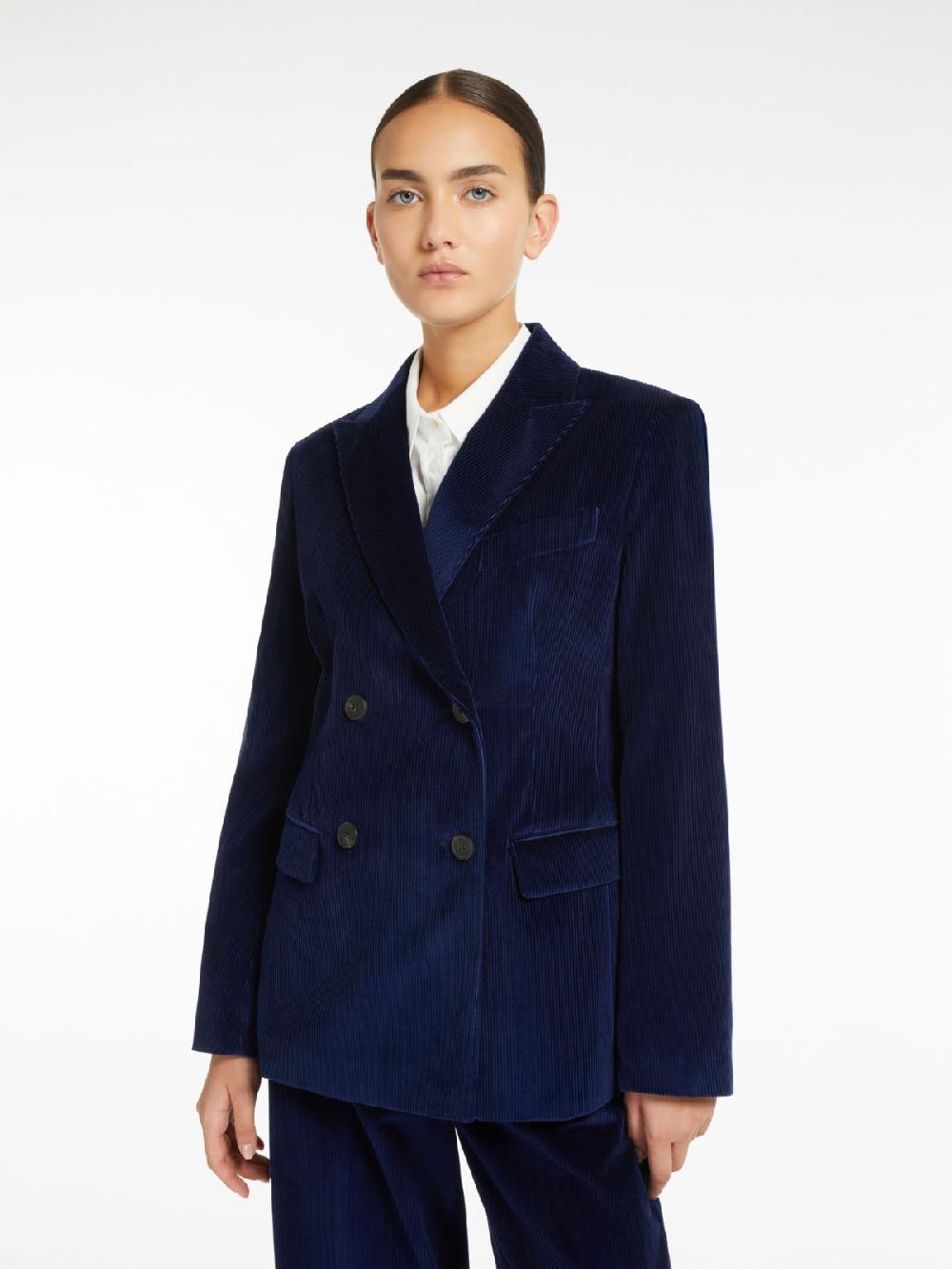 Weekend Blazer doppiopetto in velluto Economico