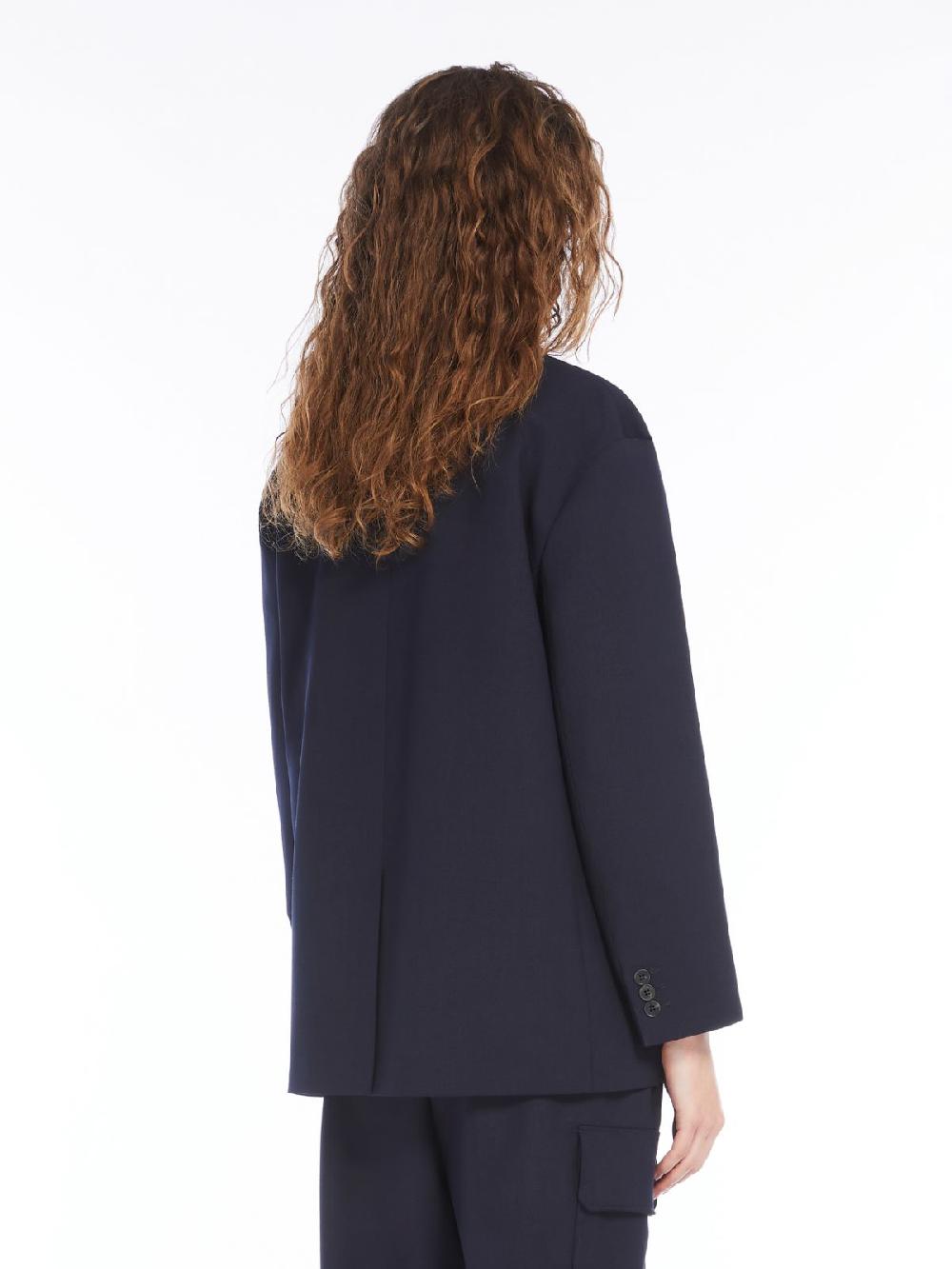Weekend Blazer over in gabardina mista lana Saldi