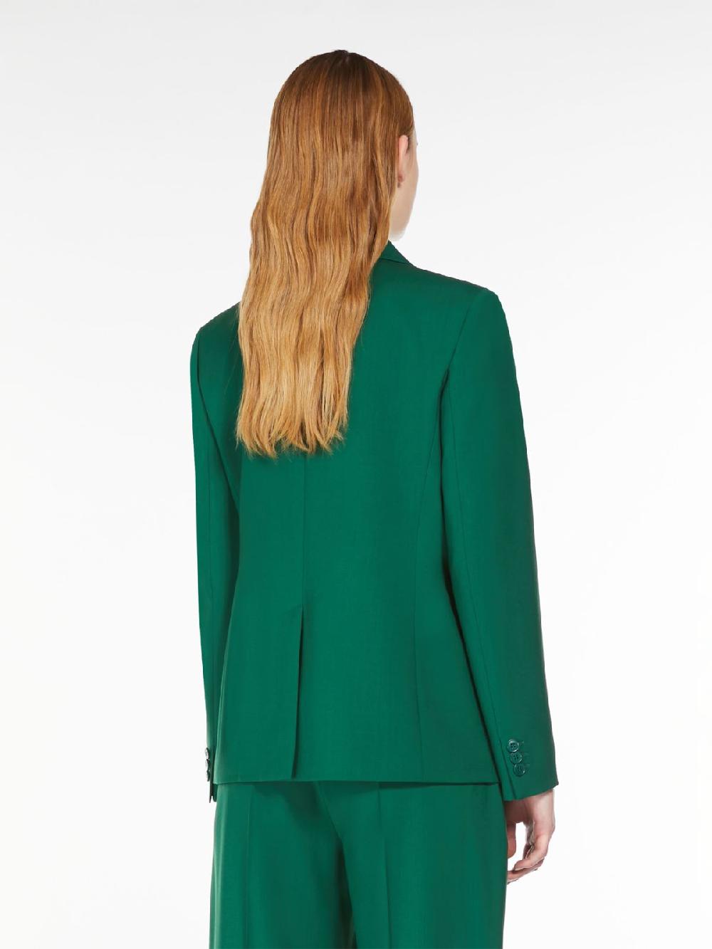 Weekend Blazer in lana natural stretch Moda