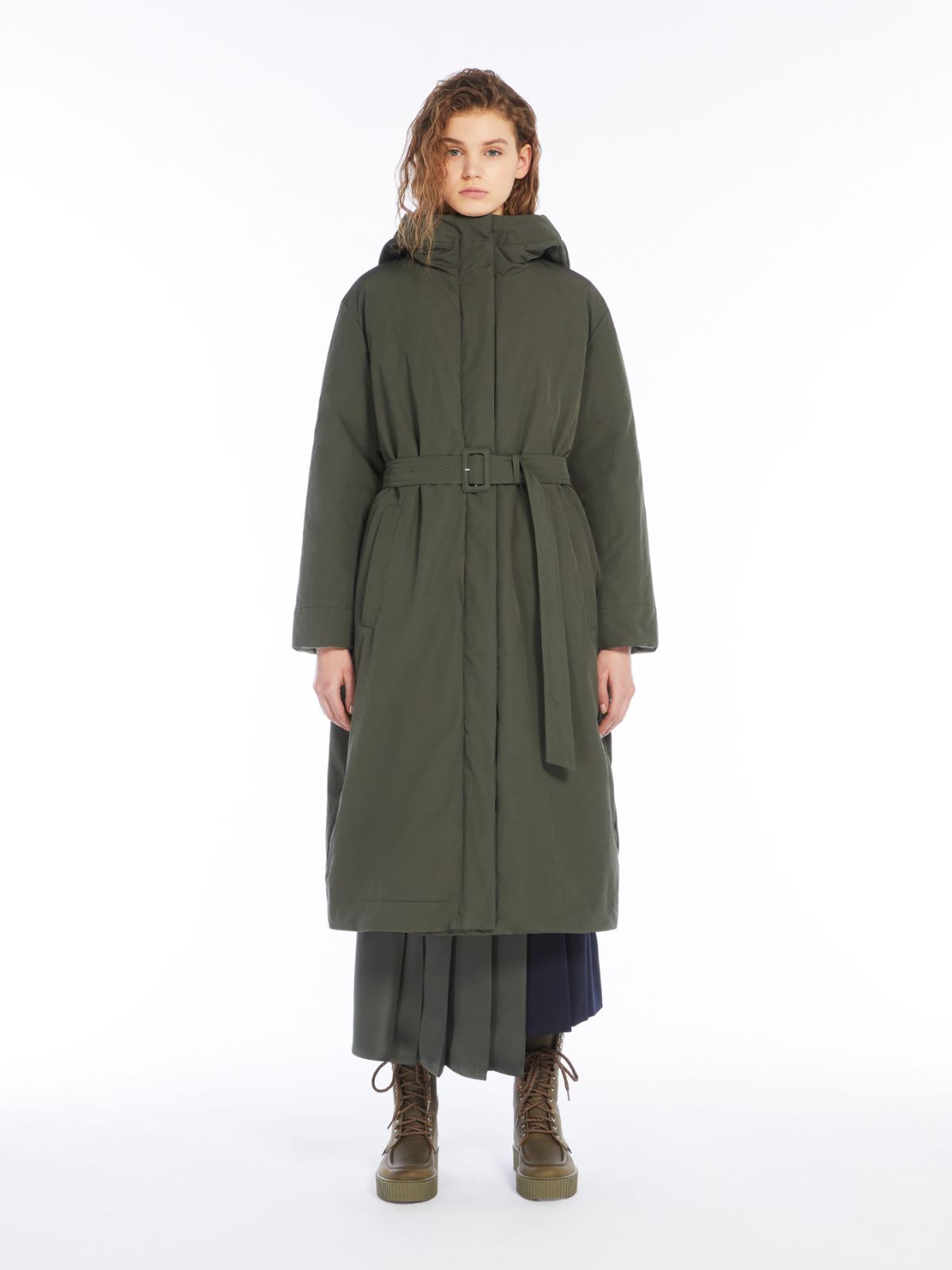 Weekend Parka reversibile in cotone tecnico antigoccia Sconto