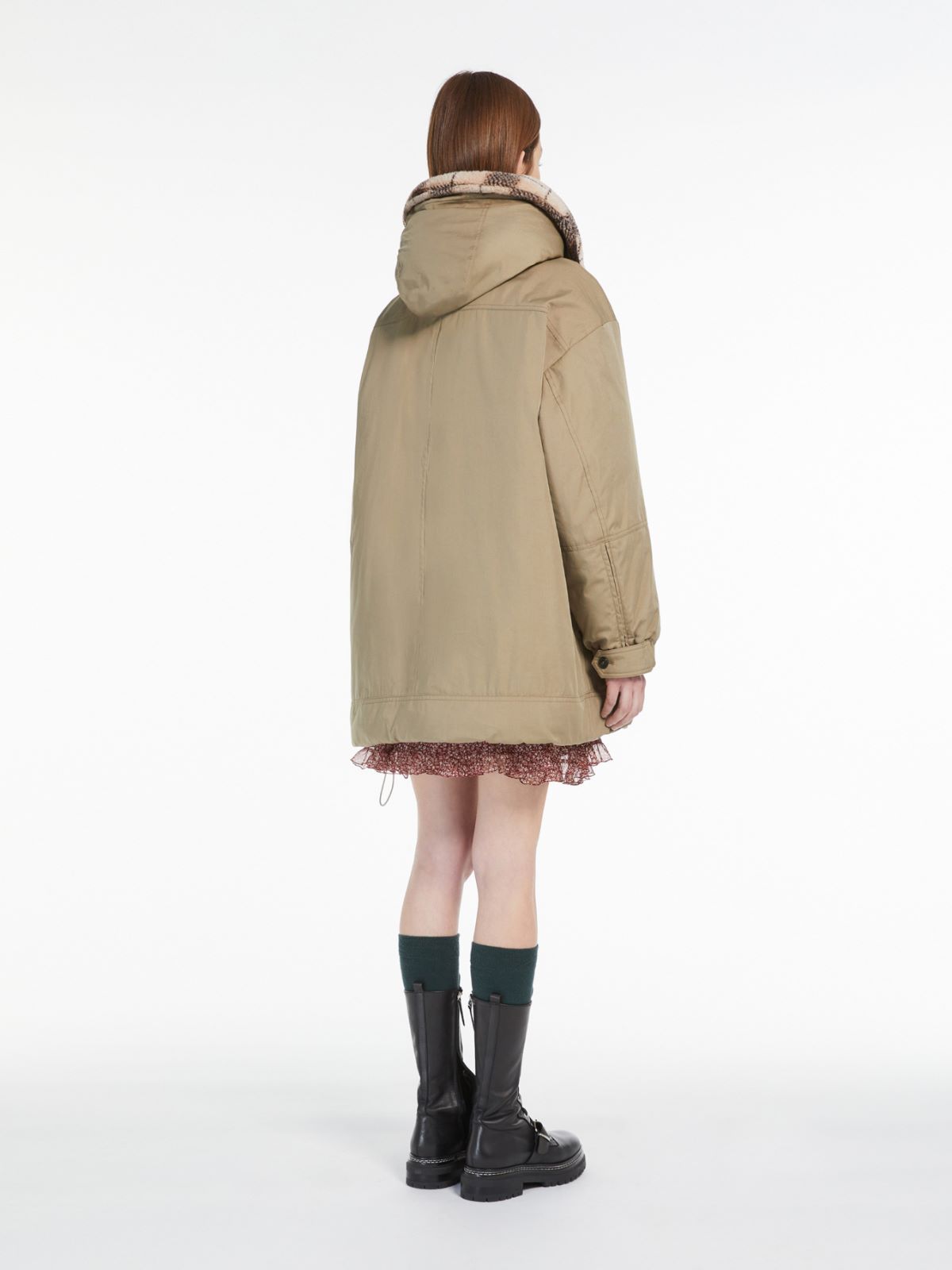 Weekend Parka in cotone antigoccia Offerta