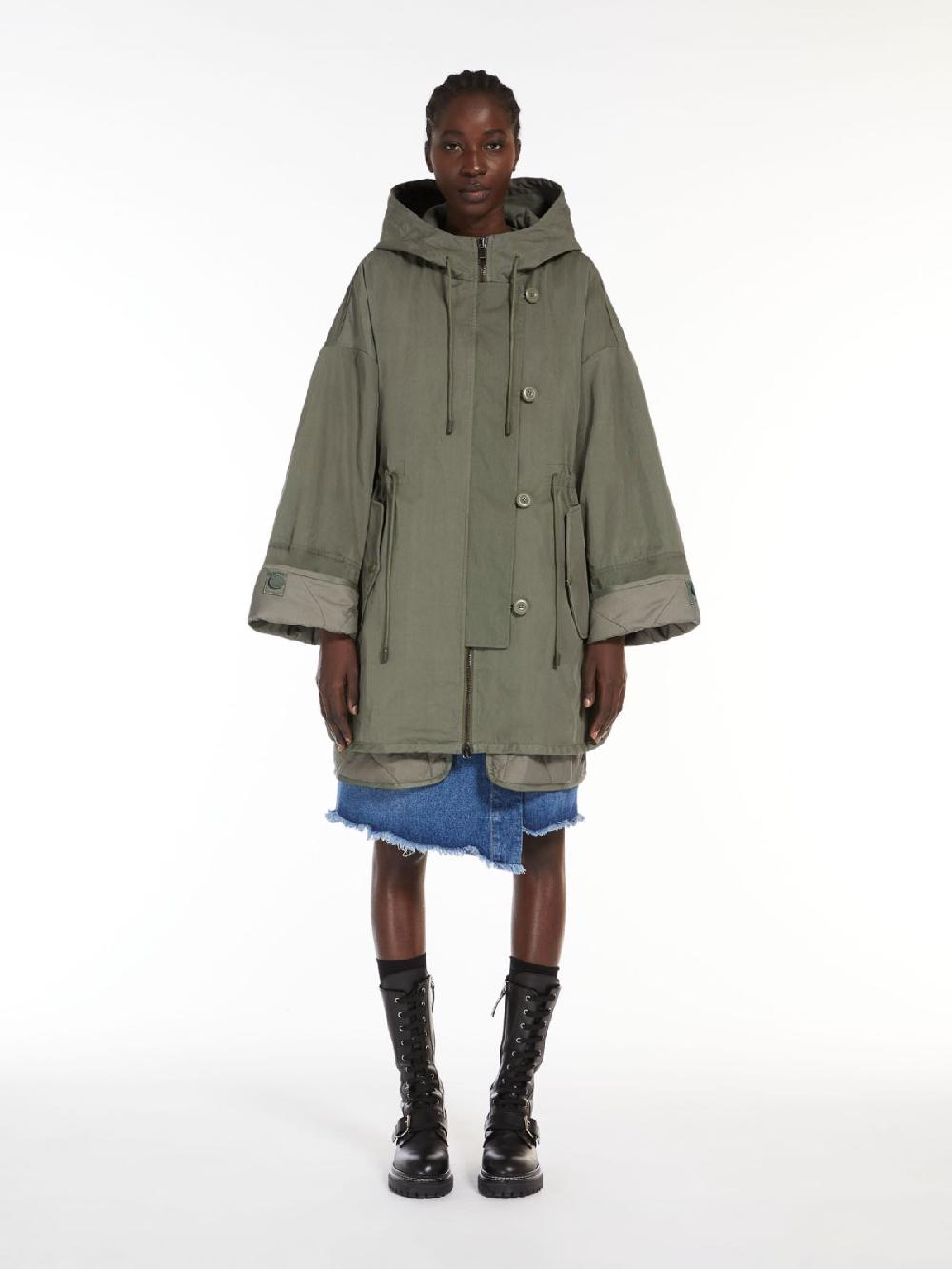 Weekend Parka reversibile in cotone antigoccia Economico