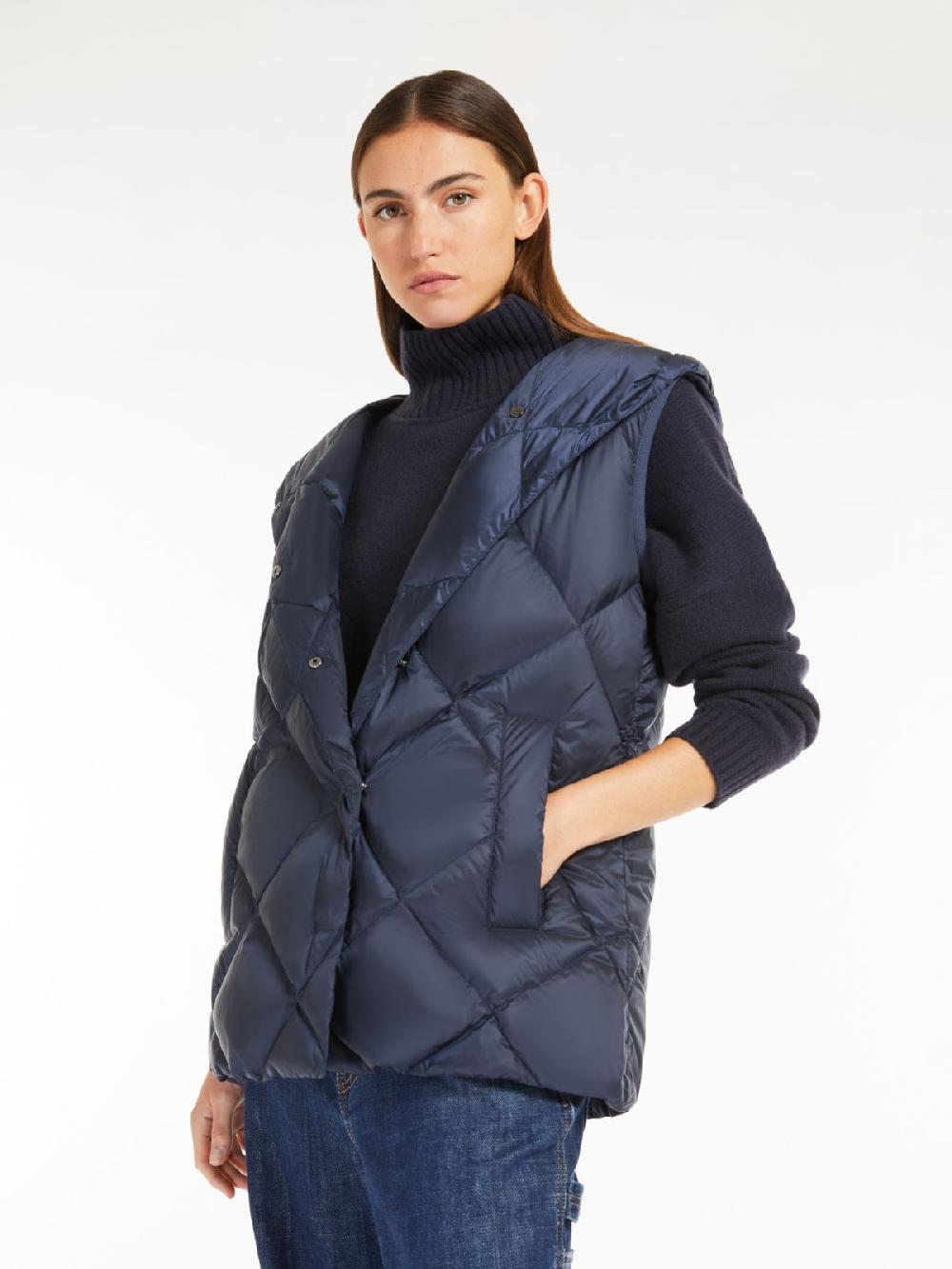 Weekend Gilet in tessuto tecnico trapuntato Italia
