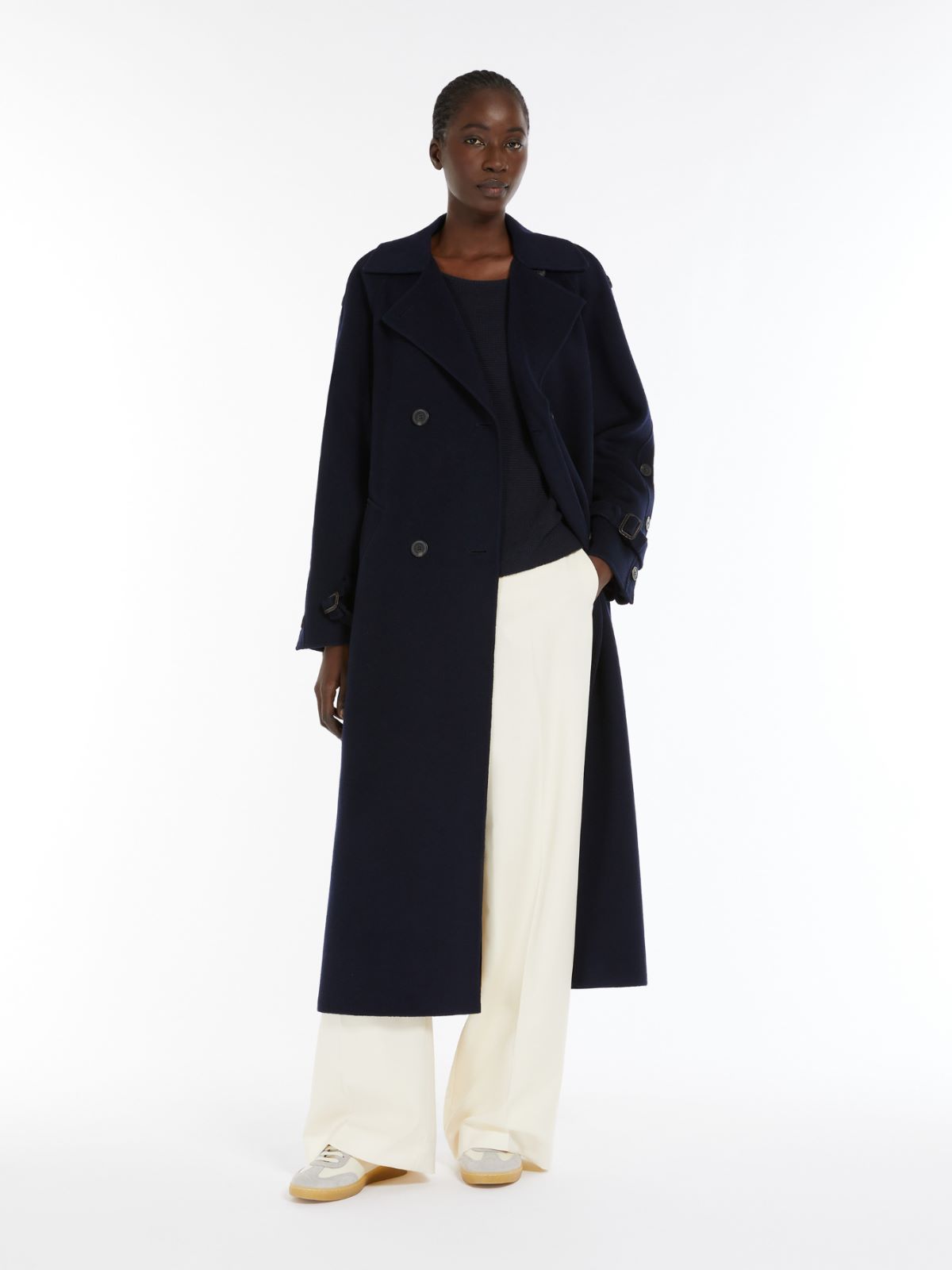 Weekend Cappotto trench in lana Vendita