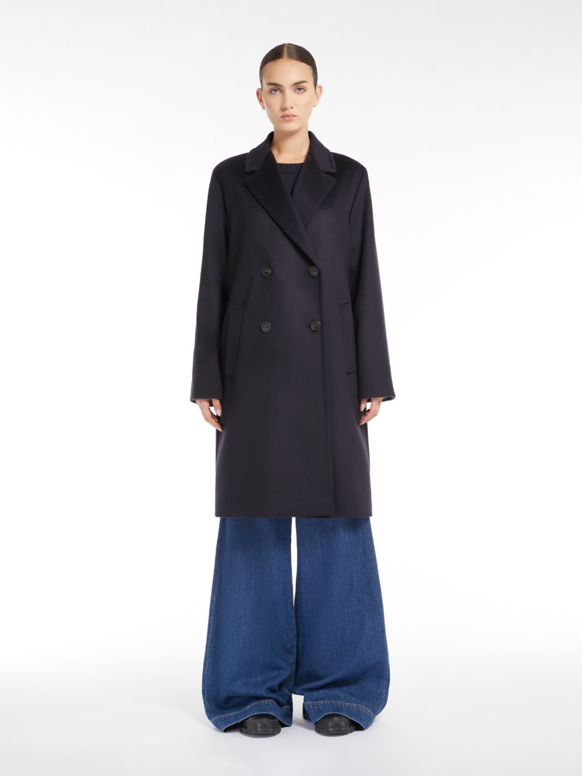Weekend Cappotto doppiopetto in drap di lana Pezzi Unici