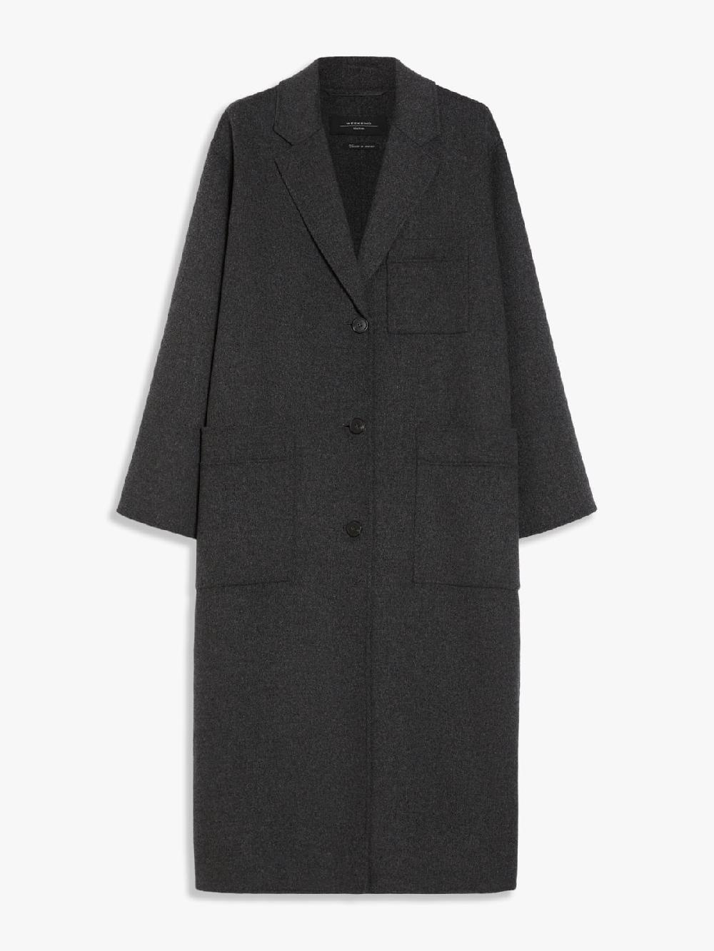 Weekend Cappotto lungo in double di lana Soddisfazione Garantita