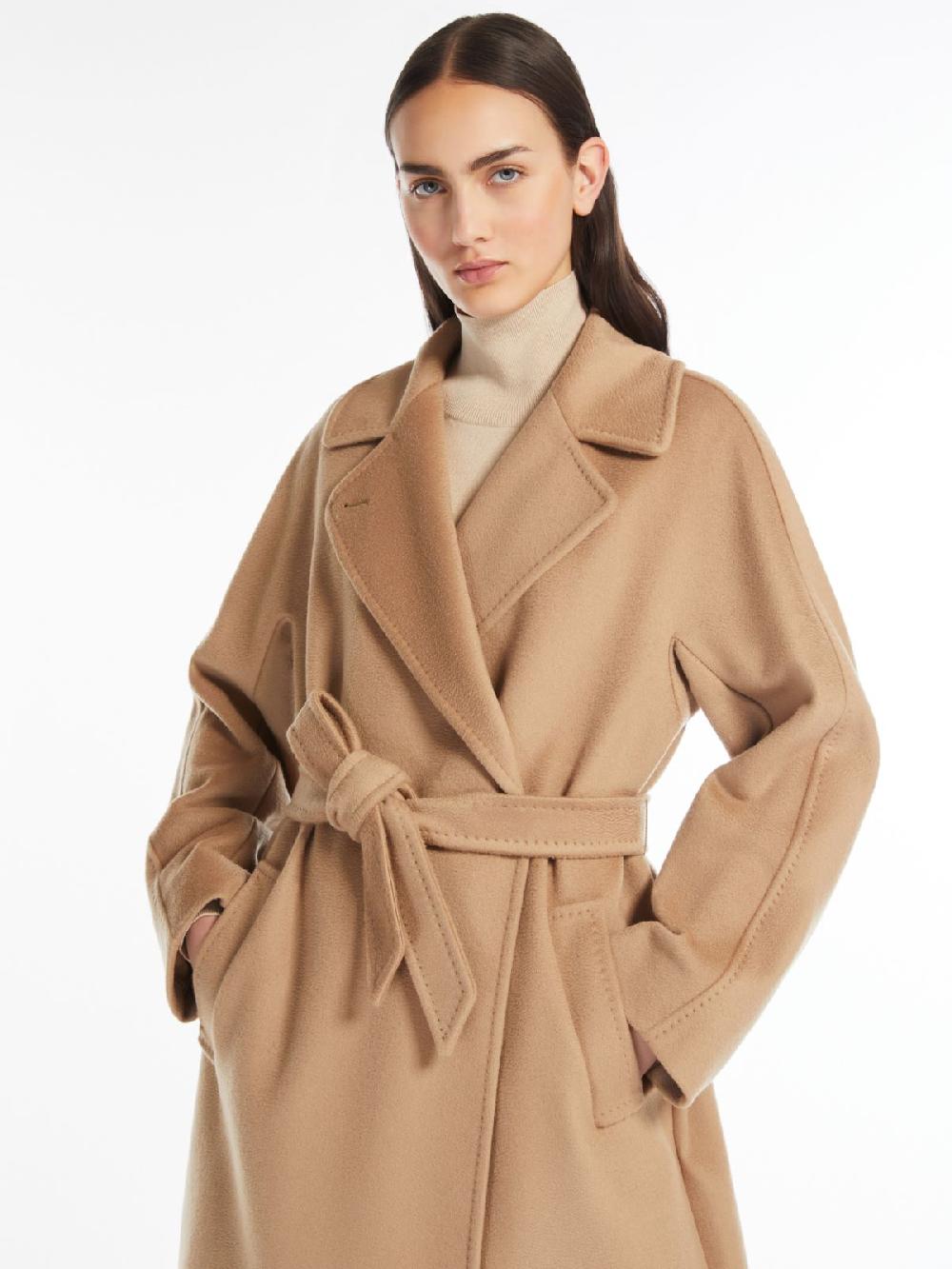 Weekend Cappotto in lana con cintura Fino Al -60%