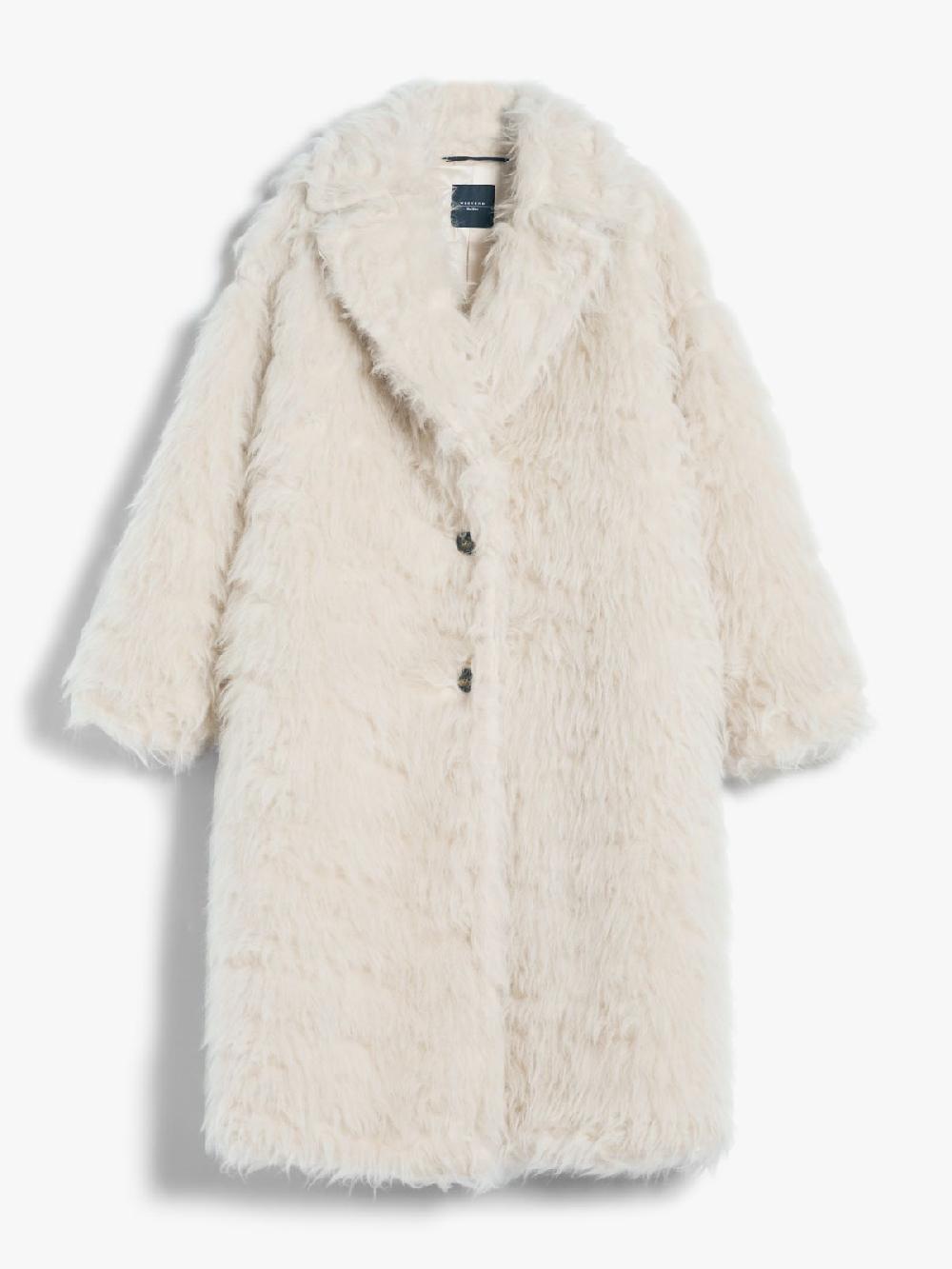 Weekend Cappotto a vestaglia in alpaca e lana Prezzo Ridotto