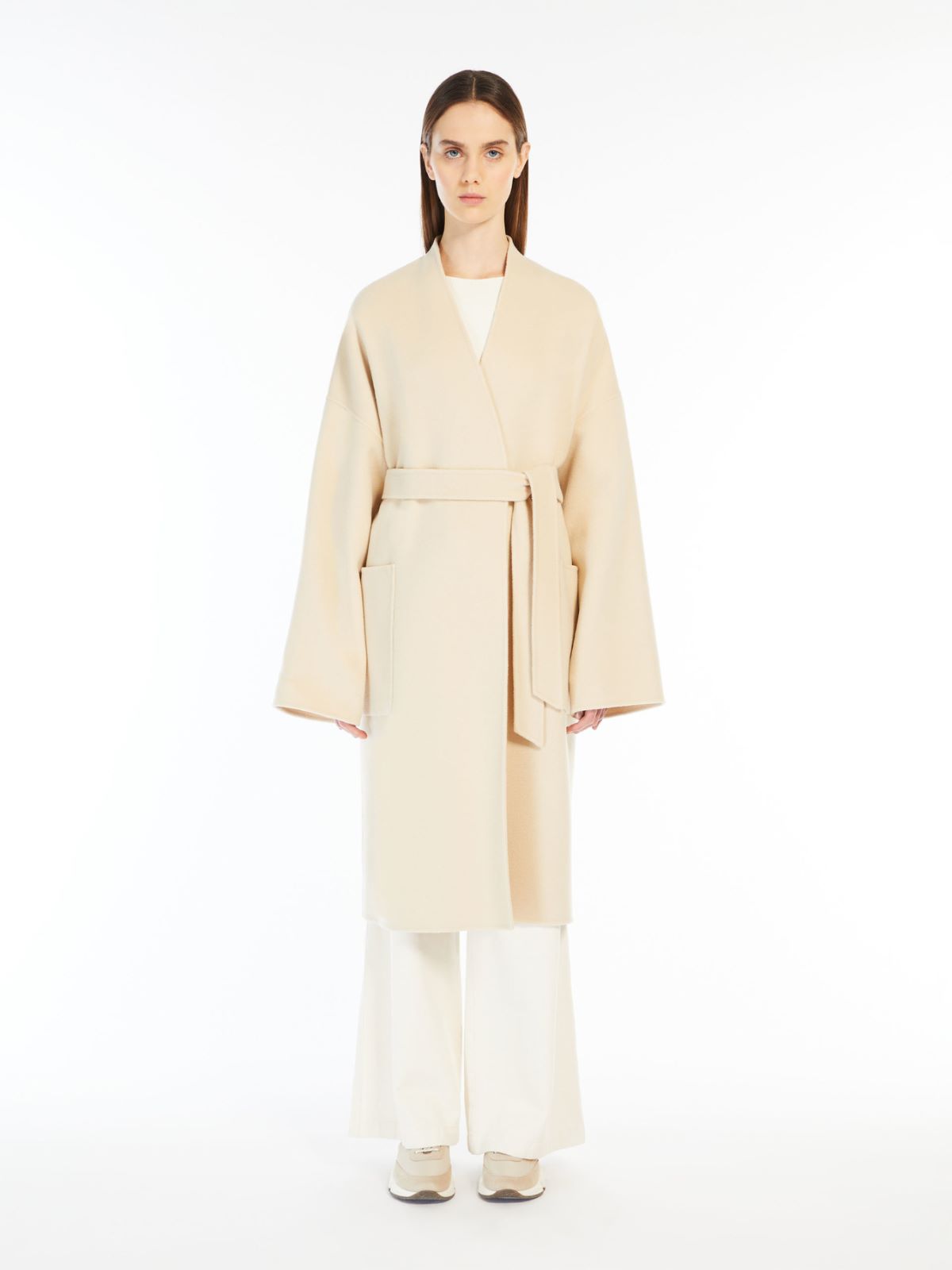 Weekend Cappotto a vestaglia in lana Convenienza