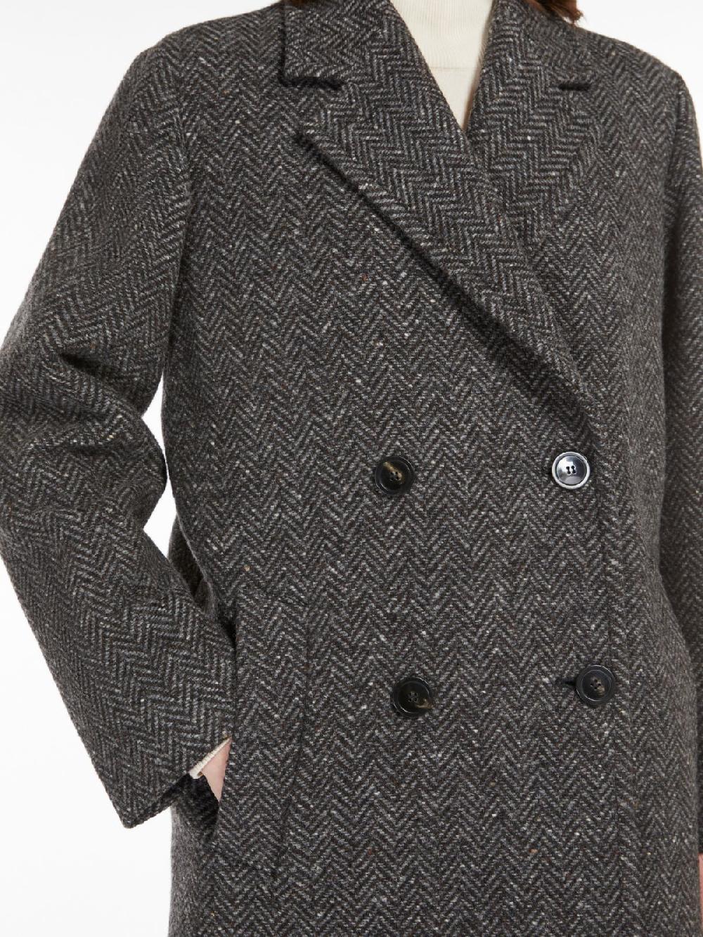 Weekend Cappotto in tweed di lana Offerta