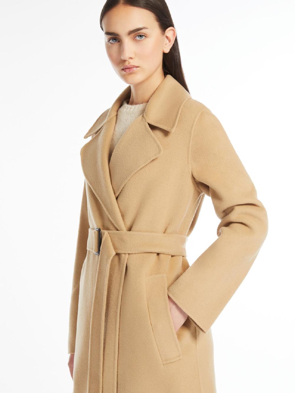 Weekend Cappotto lungo a vestaglia in lana Online