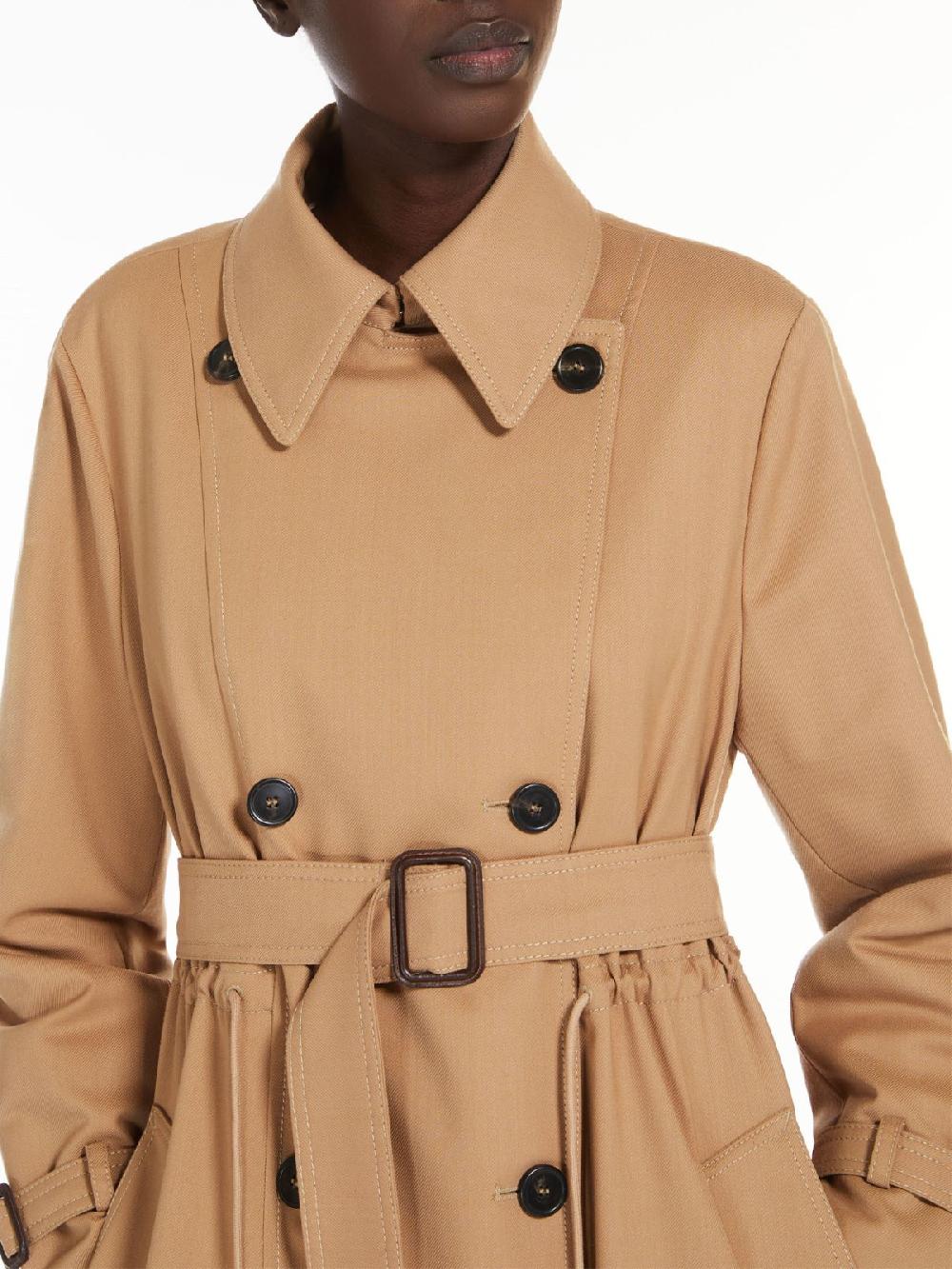 Weekend Trench in mista lana Outlet